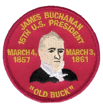 President James Buchanan 3" Patch