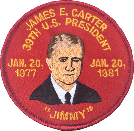 President James E. Carter 3" Patch