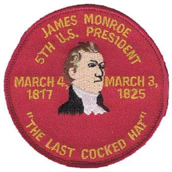 President James Monroe 3" Patch