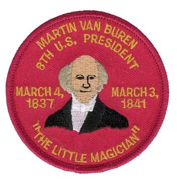 President Martin Van Buren 3" Patch