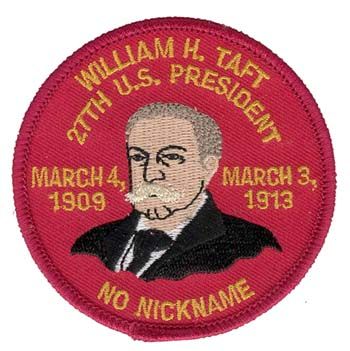 President William Taft 3" Patch