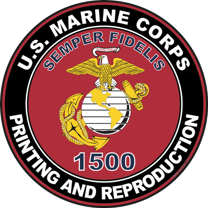 U.S.M.C. MOS 1500 Printing and Reproduction Decal