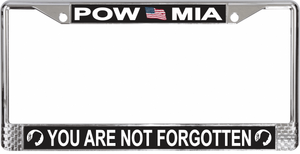 Prisoner of War POW / MIA License Plate Frame