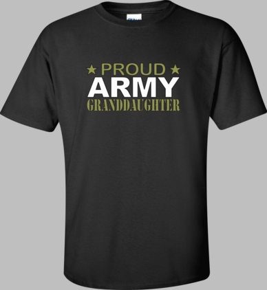 Proud Army Granddaughter Shirt