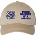 Proud Brother of a Coastie U.S. Coast Guard Unstructured Dad Cap
