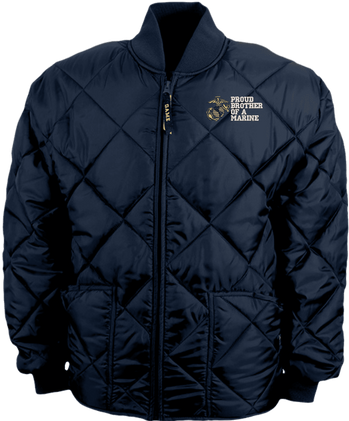 Proud Brother of a Marine U.S. Marine Corps Game Sportswear Bravest Jacket