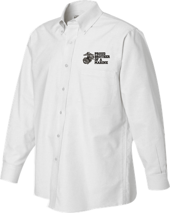 Proud Brother of a Marine U.S. Marine Corps Oxford Shirt