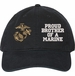 Proud Brother of a Marine U.S. Marine Corps Unstructured Dad Cap