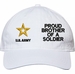 Proud Brother of a Soldier U.S. Army Unstructured Dad Cap