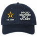 Proud Brother of a Soldier U.S. Army Unstructured Dad Cap