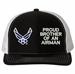 Proud Brother of an Airman U.S. Air Force Mesh Back Cap