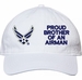 Proud Brother of an Airman U.S. Air Force Unstructured Dad Cap