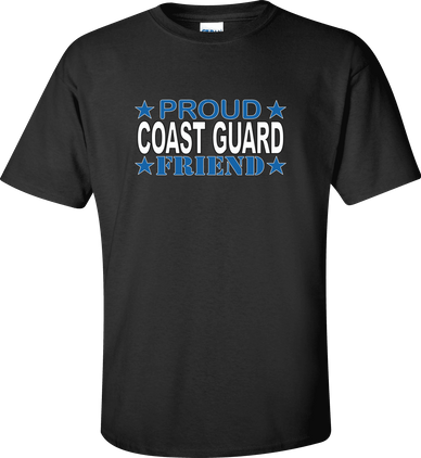Proud Coast Guard Friend Shirt