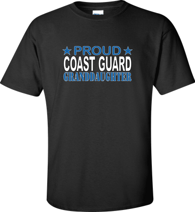 Proud Coast Guard Granddaughter Shirt