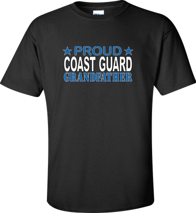 Proud Coast Guard Grandfather Shirt