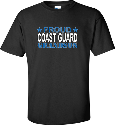 Proud Coast Guard Grandson Shirt