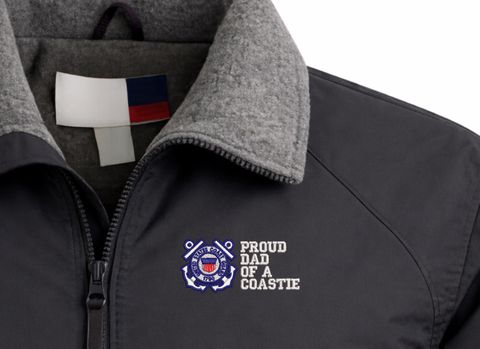 Proud Dad of a Coastie U.S. Coast Guard 3-Season Jacket