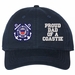 Proud Dad of a Coastie U.S. Coast Guard Unstructured Dad Cap