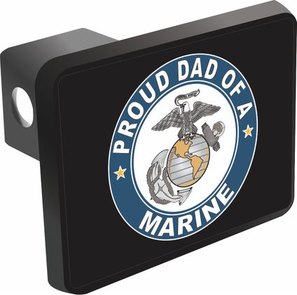 Proud Dad of a Marine Trailer Hitch Cover
