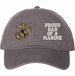 Proud Dad of a Marine U.S. Marine Corps Unstructured Dad Cap