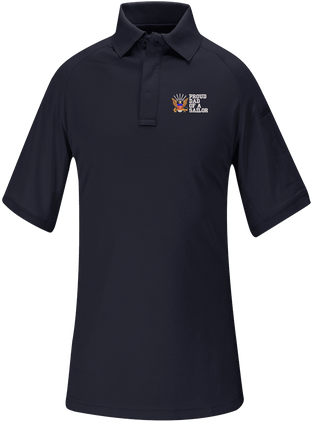 Proud Dad of a Sailor U.S. Navy Propper Snag Free Polo