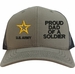 Proud Dad of a Soldier U.S. Army Mesh Back Cap