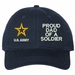 Proud Dad of a Soldier U.S. Army Unstructured Dad Cap