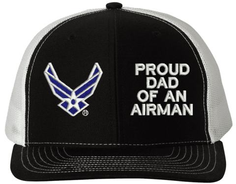 Proud Dad of an Airman U.S. Air Force Mesh Back Cap