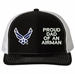 Proud Dad of an Airman U.S. Air Force Mesh Back Cap