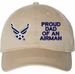 Proud Dad of an Airman U.S. Air Force Unstructured Dad Cap