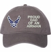 Proud Dad of an Airman U.S. Air Force Unstructured Dad Cap