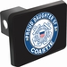 Proud Daughter of a Coastie Trailer Hitch Cover