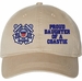 Proud Daughter of a Coastie U.S. Coast Guard Unstructured Dad Cap