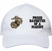 Proud Daughter of a Marine U.S. Marine Corps Unstructured Dad Cap