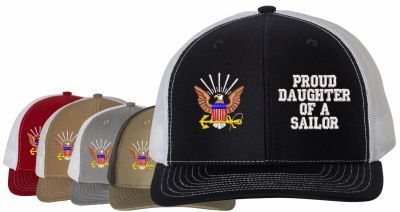 Proud Daughter of a Sailor U.S. Navy Mesh Back Cap