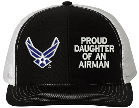 Proud Daughter of an Airman U.S. Air Force Mesh Back Cap