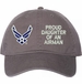 Proud Daughter of an Airman U.S. Air Force Unstructured Dad Cap