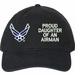 Proud Daughter of an Airman U.S. Air Force Unstructured Dad Cap