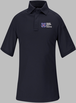 Proud Friend of a Coastie U.S. Coast Guard Propper Snag Free Polo