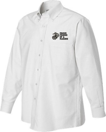 Proud Friend of a Marine U.S. Marine Corps Oxford Shirt