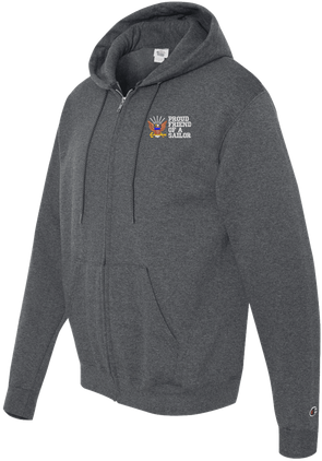 Proud Friend of a Sailor U.S. Navy Full Zip Hoodie
