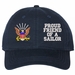 Proud Friend of a Sailor U.S. Navy Unstructured Dad Cap