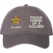 Proud Friend of a Soldier U.S. Army Unstructured Dad Cap