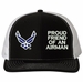 Proud Friend of an Airman U.S. Air Force Mesh Back Cap