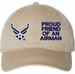 Proud Friend of an Airman U.S. Air Force Unstructured Dad Cap