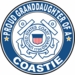 Proud Granddaughter of a Coastie U.S. Coast Guard Round Decal