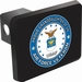 Proud Granddaughter of an Air Force Veteran Trailer Hitch Cover