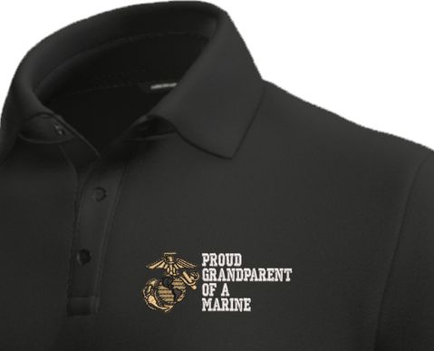 Proud GrandParent of a Marine U.S. Marine Corps Polo