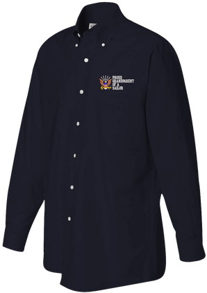 Proud GrandParent of a Sailor U.S. Navy Oxford Shirt