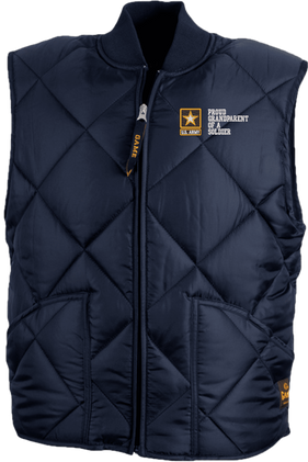 Proud GrandParent of a Soldier U.S. Army Game Sportswear Finest Vest